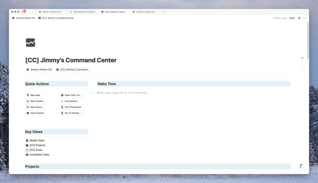 Notion + Heptabase 使用心得:從數位工作流,聊聊我為什麼放棄 Obsidian 14 notion Command Center